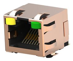 6339191-4 RJ45 Connector, Jack, 8P8C, 1PORT, Cat5 Amp - Te Connectivity