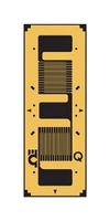 Sgt-3/1000-XY11 Strain Gauge, 1kohm, 3.2mm L, 3.6mm W Omega