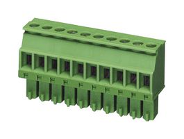 MCVR 1,5/ 7-ST-3,81 TERMINAL BLOCK, PLUGGABLE, 7POS, 16AWG PHOENIX CONTACT