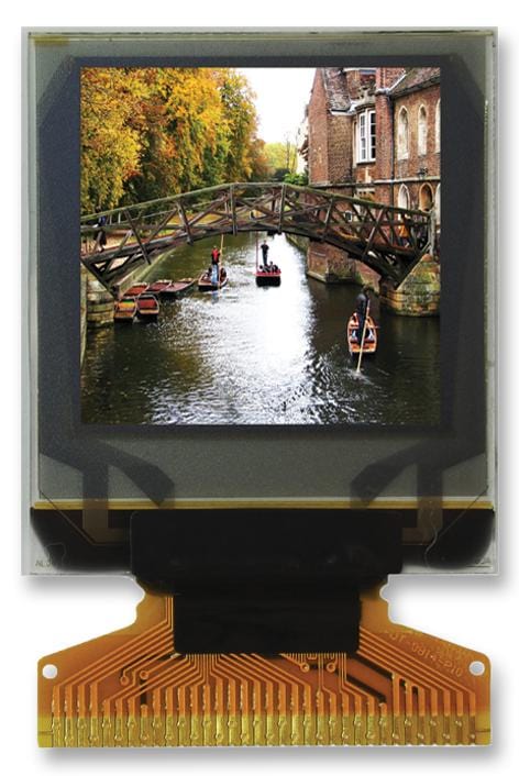 MIDAS OLED MCOT096096AY-RGBM OLED, 96X96, PASSIVE, RGB, MULTI I/F MIDAS 2342691 MCOT096096AY-RGBM