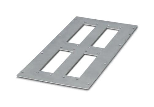 PHOENIX CONTACT Accessoires MD-INB24-4-SZP-S MODULE PLATE, CABLE ENTRY SYSTEM PHOENIX CONTACT 3293707 MD-INB24-4-SZP-S