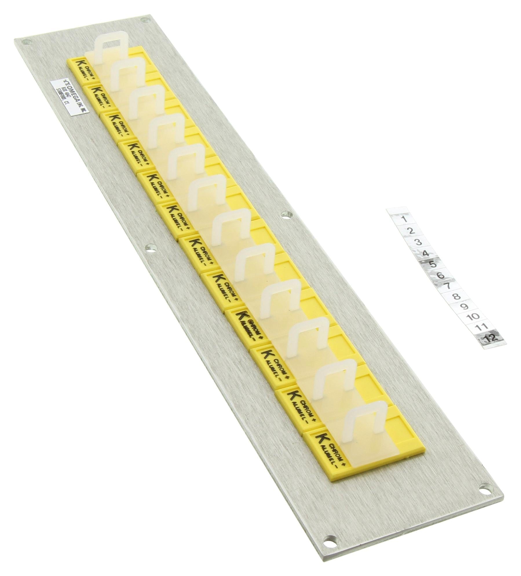 OMEGA Thermocouple Connectors MJP1-12-K THERMOCOUPLE CONNECTOR, RCPT, TYPE K OMEGA 3794889 MJP1-12-K