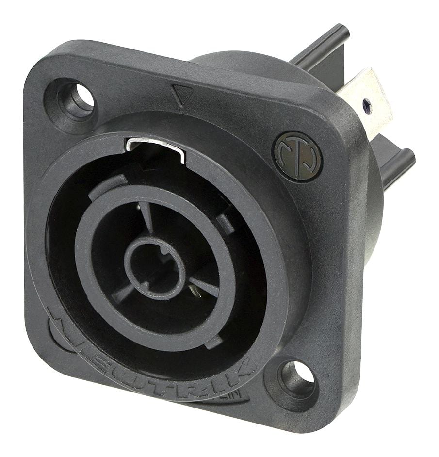 NEUTRIK Power Entry NAC3FPX-TOP MAINS CHASSIS OUTLET CBC TOP NEUTRIK 3014302 NAC3FPX-TOP