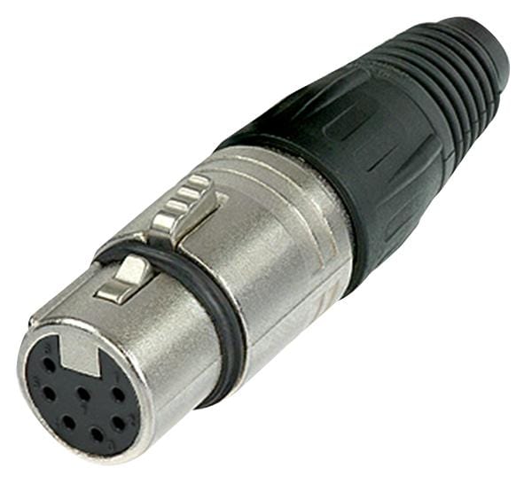 NEUTRIK XLR Audio NC7FX SOCKET, XLR, FREE, 7POLE NEUTRIK 261038 NC7FX