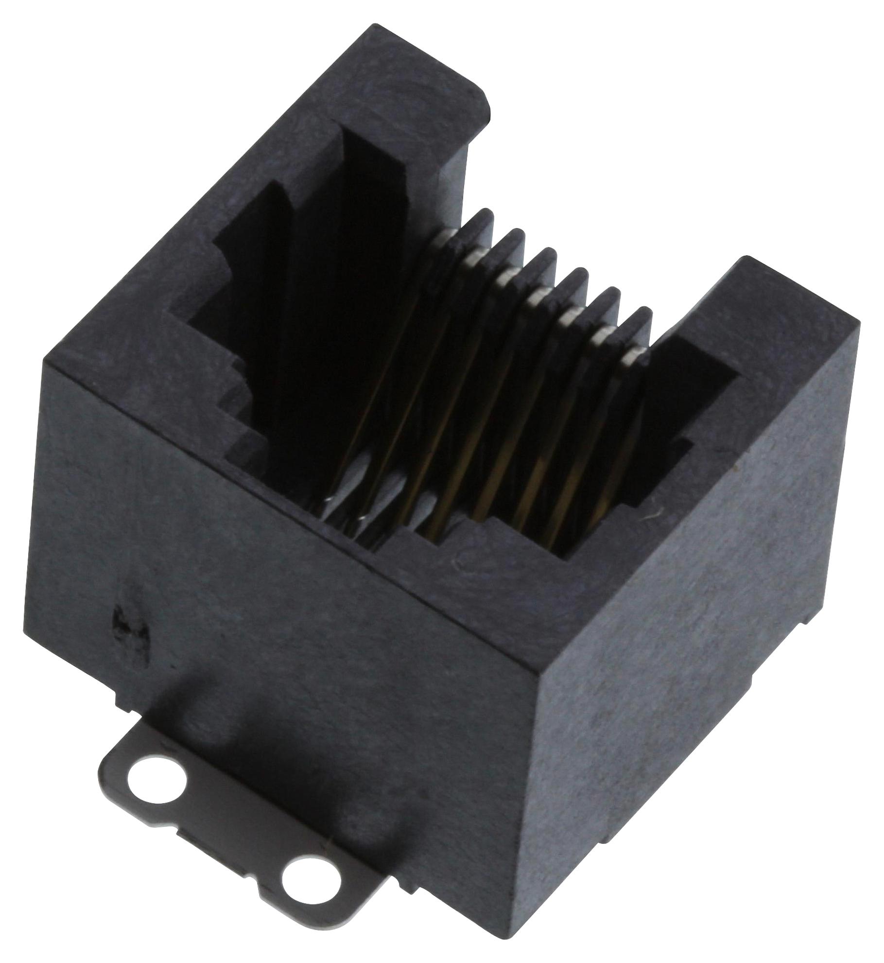 AMPHENOL ICC Plugs & Jacks RJE231880413T RJ45 CONN, JACK, 8P8C, 1PORT, SMT AMPHENOL ICC 3879302 RJE231880413T