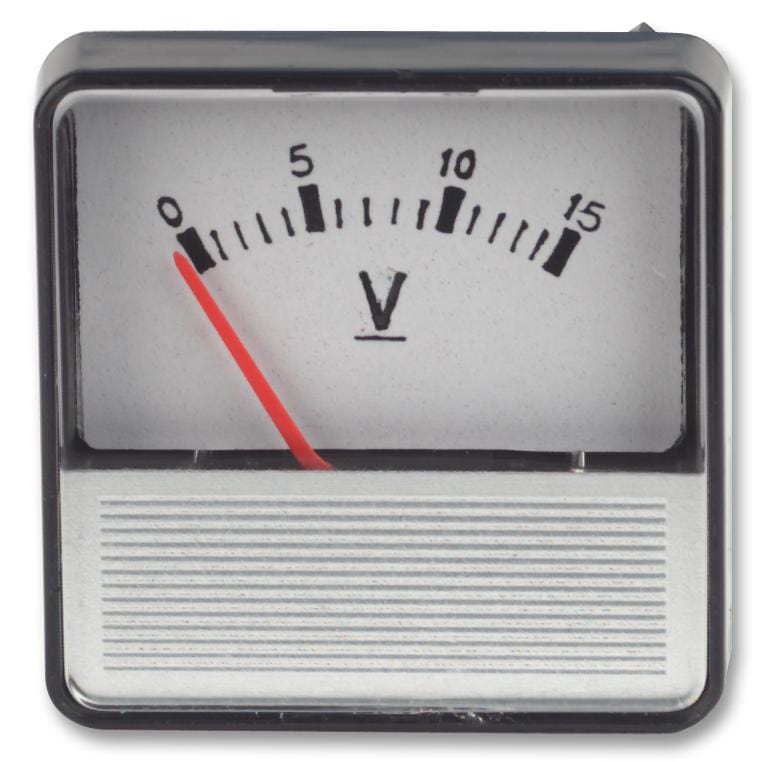 MULTICOMP Analog SD506/0-15V BATTERY CHARGE METER, 0-15V MULTICOMP 4434079 SD506/0-15V