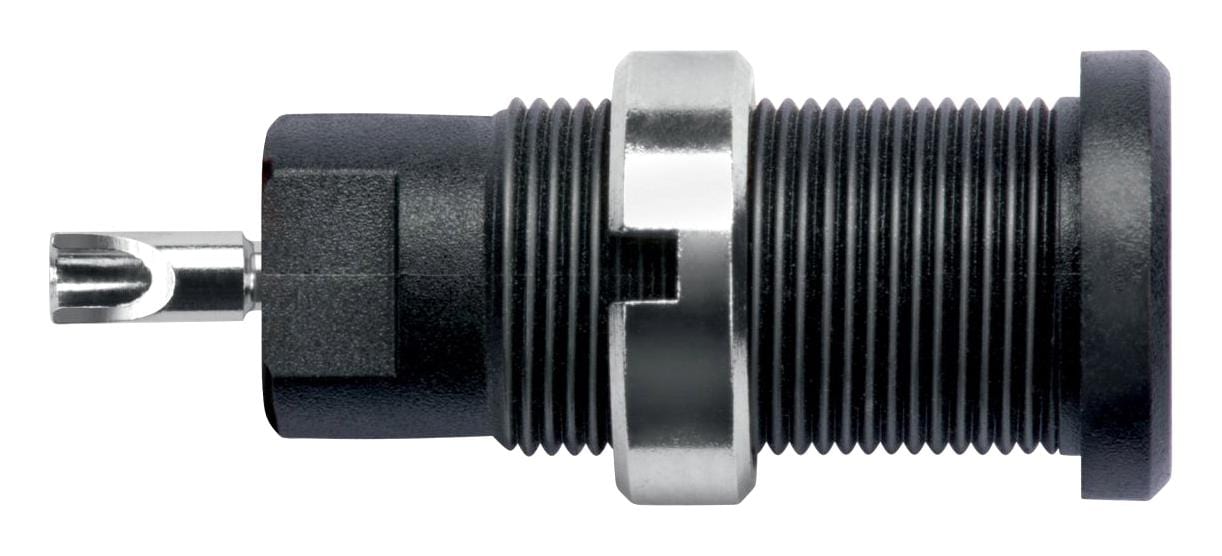 SCHUTZINGER Banana SEB 3400 NI / SW CONN, BANANA, JACK, 10A, BLK SCHUTZINGER 3224726 SEB 3400 NI / SW