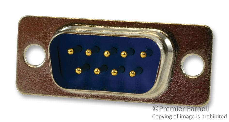 MULTICOMP Standard SPC15444 D SUB CONN, PLUG, 9POS, SOLDER MULTICOMP 2751247 SPC15444