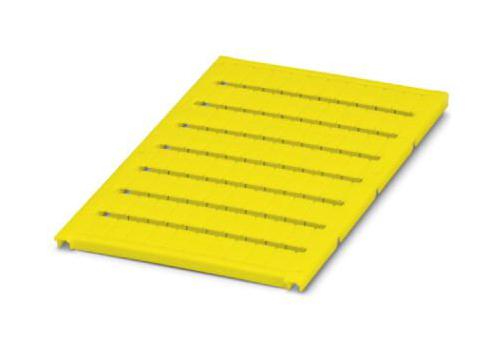 PHOENIX CONTACT Terminal Block Markers UC-TM  6 YE MARKER SHEET, BLANK, 6.2MM, YELLOW, TB PHOENIX CONTACT 3242816 UC-TM  6 YE