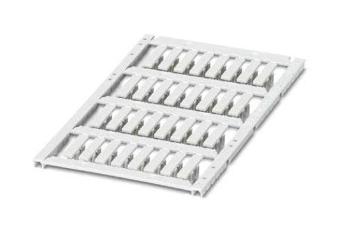 PHOENIX CONTACT Wire Markers - Clip Style UCT-WMCO 3,5 (18X4) CABLE MARKER, 2.9MM-3.5MM, PC, WHITE PHOENIX CONTACT 3268209 UCT-WMCO 3,5 (18X4)