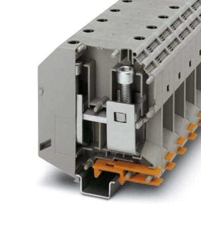 PHOENIX CONTACT DIN Rail Mount UKH 150 DINRAIL TERMINAL BLOCK, 2WAY, GRY PHOENIX CONTACT 3241181 UKH 150