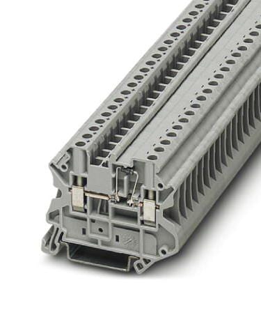 PHOENIX CONTACT DIN Rail Mount UT 4-MTD-DIO/L-R-P/P DIN RAIL TB, DIODE, 2WAY, 10AWG PHOENIX CONTACT 3241241 UT 4-MTD-DIO/L-R-P/P