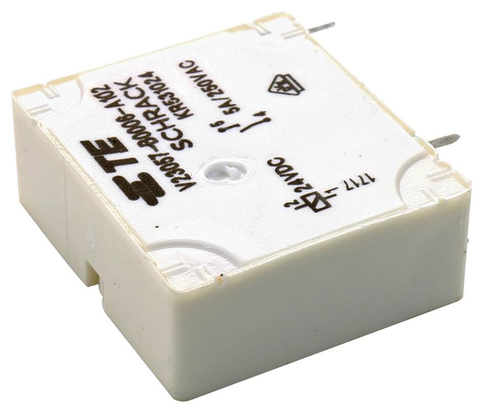 SCHRACK - TE CONNECTIVITY Power - General Purpose V23057-B0006-A102 POWER RELAY, SPST-NO, 8A, 250VAC, TH SCHRACK - TE CONNECTIVITY 2748069 V23057-B0006-A102