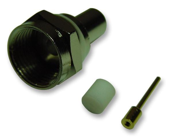 VITELEC RF/Coax Connectors VF102061 F CRIMP PLUG - RG179, RG174, RG316 VITELEC 3376347 VF102061