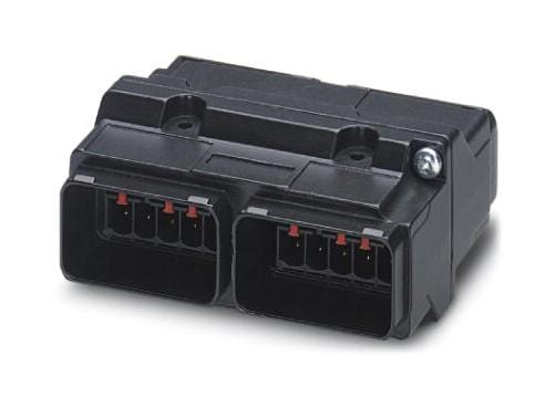 PHOENIX CONTACT Rectangular Power VS-PPC-J-4X-1227 SENSOR SPLITTER, H-STYLE, BLACK, PANEL PHOENIX CONTACT 3294829 VS-PPC-J-4X-1227
