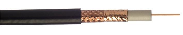 WEBRO Coaxial WF165 BLACK 50M WF165 COAXIAL CABLE BLACK 50M WEBRO 3459412 WF165 BLACK 50M