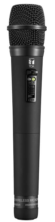 TOA ELECTRONICS Wireless WM-5225 D04 WIRELESS HANDHELD MICROPHONE, 15KHZ TOA ELECTRONICS 3532682 WM-5225 D04