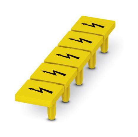 PHOENIX CONTACT Terminal Block Markers WS PT 10 WARNING LBL, FLASH, 10.2MM, YEL/BLK, TB PHOENIX CONTACT 3242913 WS PT 10