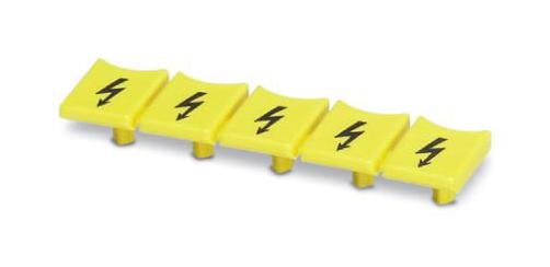 PHOENIX CONTACT Terminal Block Markers WST 10/35 WARNING SIGN COVER, 10.2MM, UT/ST TB PHOENIX CONTACT 3243029 WST 10/35