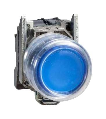 SCHNEIDER ELECTRIC Industrial Push Button XB4BP42 INDUSTRIAL PB SWITCH, SPST-NC, 6A, 120V SCHNEIDER ELECTRIC 2614687 XB4BP42