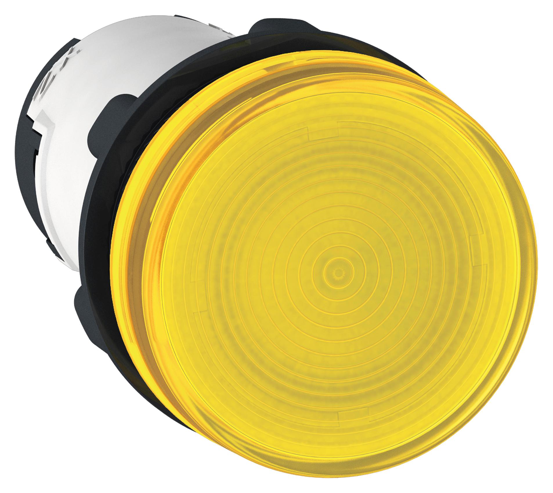 SCHNEIDER ELECTRIC Panel Indicators XB7EV65P PILOT LIGHT, YELLOW, 22MM, 250V SCHNEIDER ELECTRIC 3111095 XB7EV65P