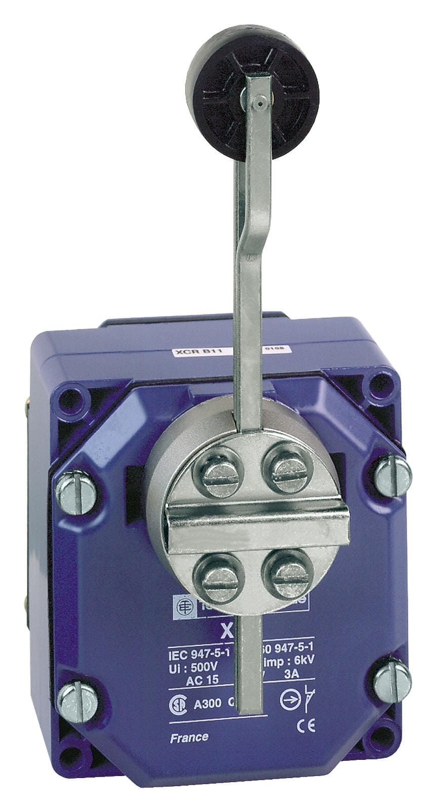 TELEMECANIQUE SENSORS Limit Switch XCRA12 LIMIT SW, ROLLER LEVER, DPST-NO/NC, 3A TELEMECANIQUE SENSORS 3130552 XCRA12