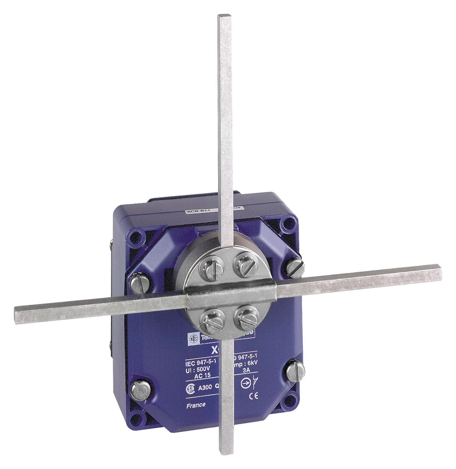 TELEMECANIQUE SENSORS Limit Switch XCRF171 LIMIT SW, ROD LEVER, DPST-NO/NC, 3A TELEMECANIQUE SENSORS 3130555 XCRF171