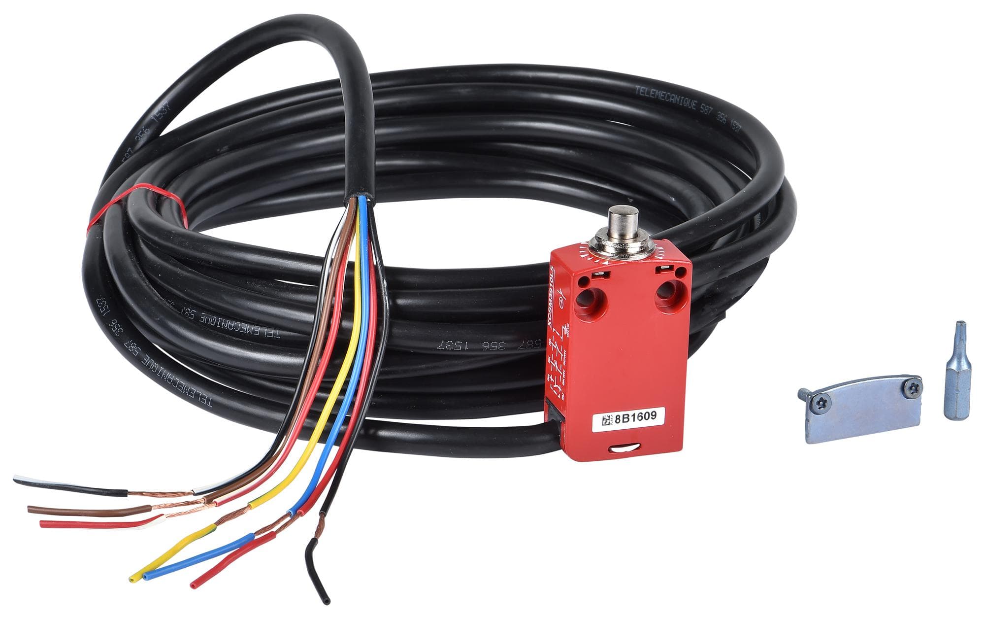 TELEMECANIQUE SENSORS Safety interlock XCSM3702L1 LIMIT SW, PLUNGER, DPST-NC/SPST-NO, 1.5A TELEMECANIQUE SENSORS 3130560 XCSM3702L1