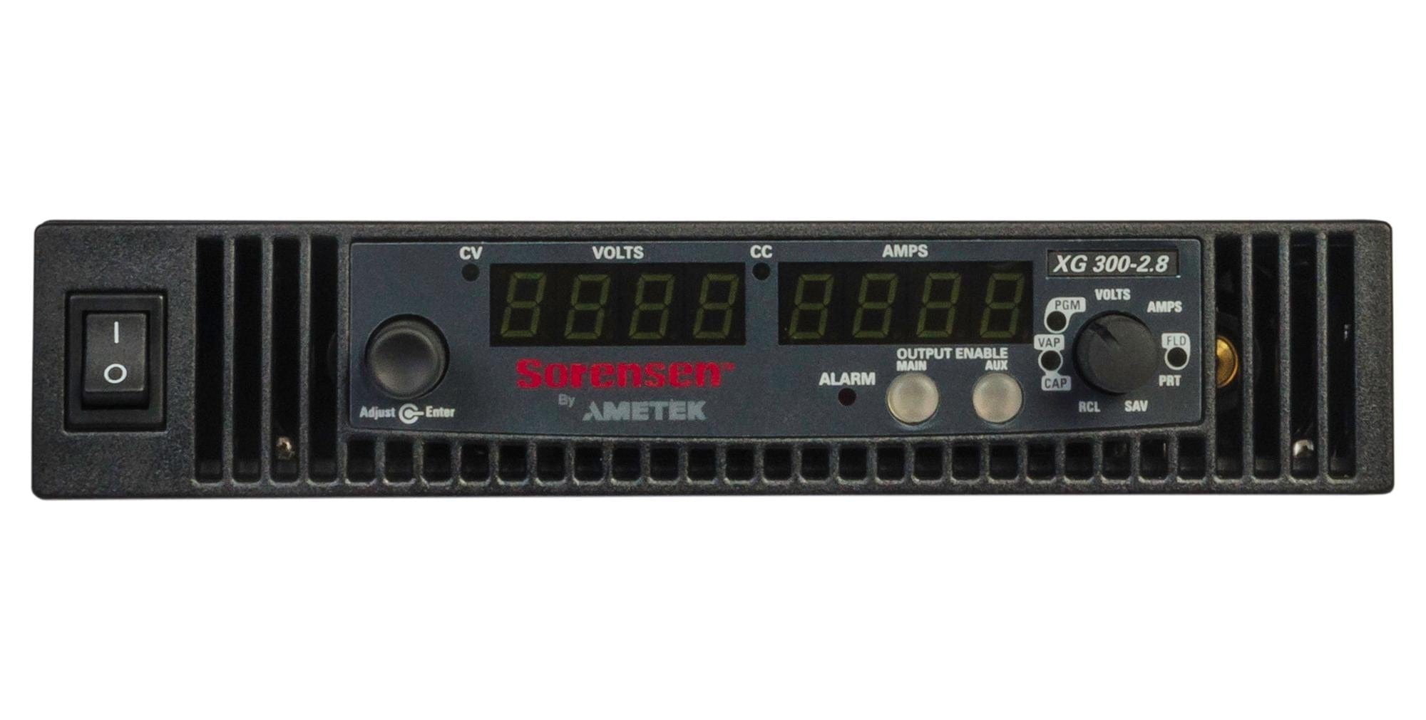 AMETEK PROGRAMMABLE POWER Bench Top Power Supplies XG 300-2.8R POWER SUPPLY, PROG, 2.8A, 300V, 850W AMETEK PROGRAMMABLE POWER 3295124 XG 300-2.8R