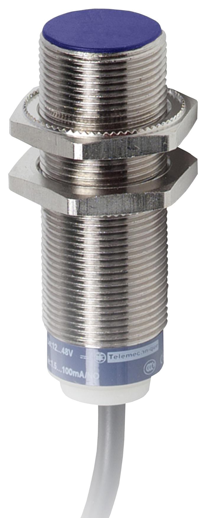 TELEMECANIQUE SENSORS Inductive XS518B1DBL2 INDUCTIVE PROXIMITY SENSOR, 5MM, 48V TELEMECANIQUE SENSORS 3131252 XS518B1DBL2