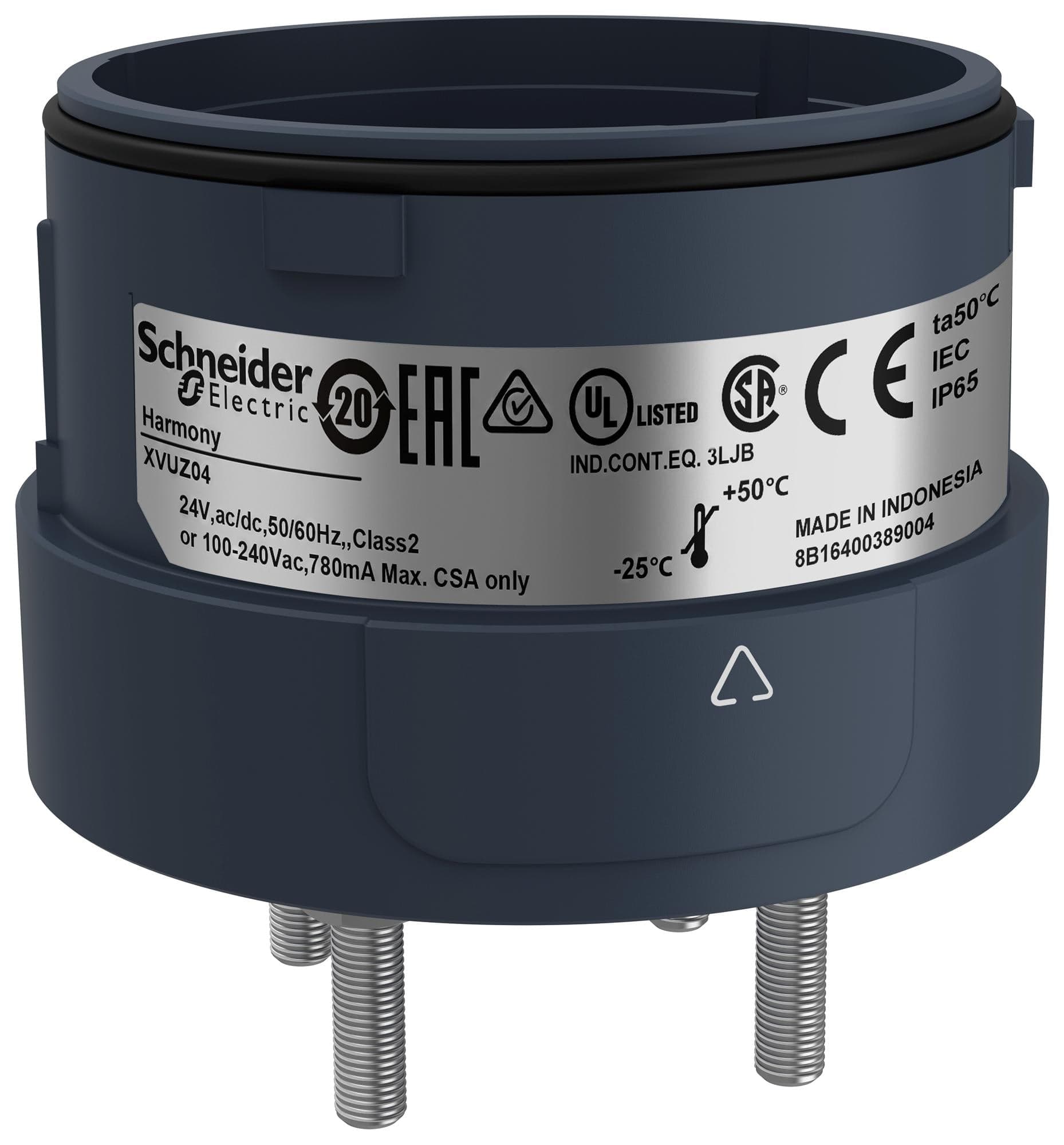 SCHNEIDER ELECTRIC Signal Indicator Accessories XVUZ04 MOUNTING PLATE, MODULAR TOWER LIGHT SCHNEIDER ELECTRIC 3116164 XVUZ04