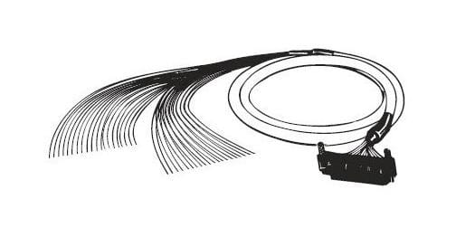 OMRON I/O Cable Assemblies XW2Z-0300BN-L I/O CABLE CONTROLLERS ACCESSORIES OMRON 3413659 XW2Z-0300BN-L