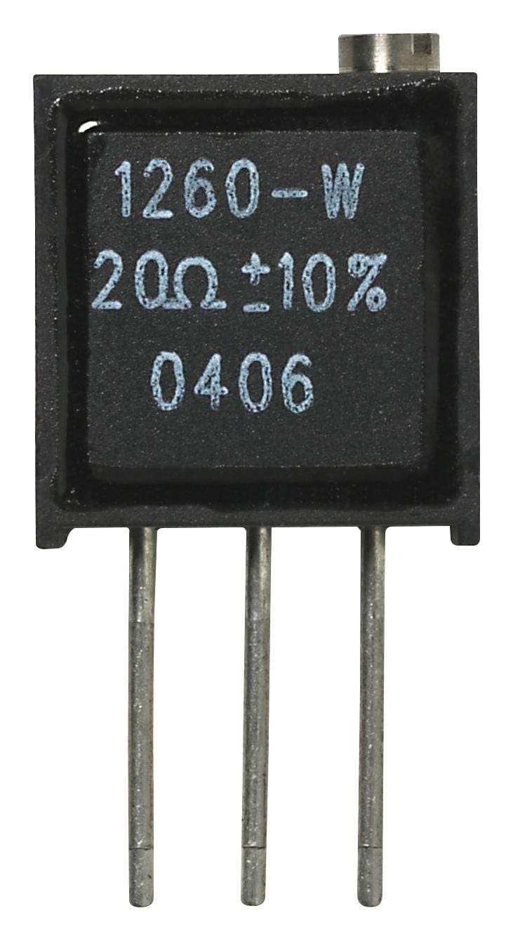 VISHAY FOIL RESISTORS Potentiometers / Trimming Y0069500R000J9L TRIMMER, POT, 500R, 21TURN, TH VISHAY FOIL RESISTORS 2820563 Y0069500R000J9L