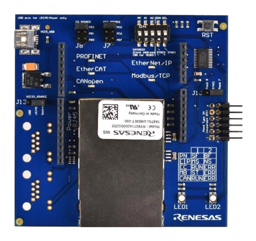 RENESAS Ethernet YCONNECT-IT-I-RJ4501 SOLUTION KIT,INTERNET OF THINGS R-IN32M3 RENESAS 3501916 YCONNECT-IT-I-RJ4501