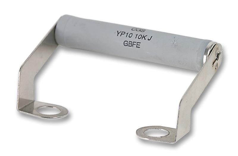 CGS - TE CONNECTIVITY Panel / Chassis Mount Resistors YP1010KJ RESISTOR, 10W 5% 10K CGS - TE CONNECTIVITY 3609443 YP1010KJ