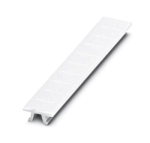 PHOENIX CONTACT Terminal Block Markers ZB 6/WH-100:UNBEDRUCKT MARKER STRIP, BLANK, 6.2MM, WHITE, TB PHOENIX CONTACT 3243039 ZB 6/WH-100:UNBEDRUCKT