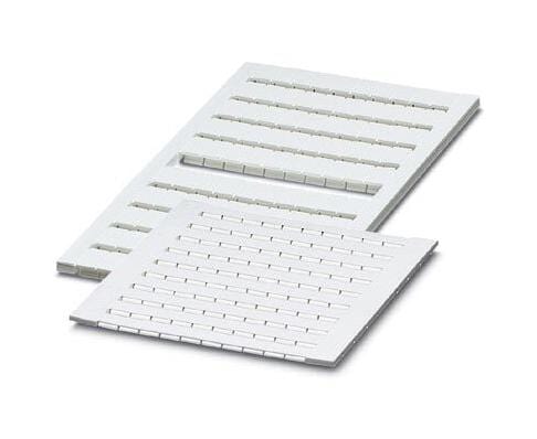 PHOENIX CONTACT Terminal Block Markers ZBFM 5/WH,LGS:1-120 TERMINAL BLOCK MARKERS PHOENIX CONTACT 3243053 ZBFM 5/WH,LGS:1-120