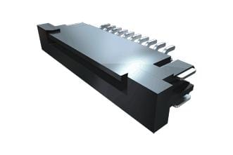 SAMTEC FFC/FPC ZF1-04-02-T-WT CONNECTOR, FFC, R/A, 4POS, 1ROW, 1MM SAMTEC 3742796 ZF1-04-02-T-WT