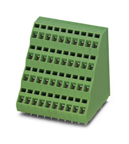 PHOENIX CONTACT Wire-To-Board Terminal Blocks ZFK4DSA 1,5-5,08-16 BK TERM BLK, WTB, 45 DEG, 16WAYS, CLAMP PHOENIX CONTACT 3286293 ZFK4DSA 1,5-5,08-16 BK
