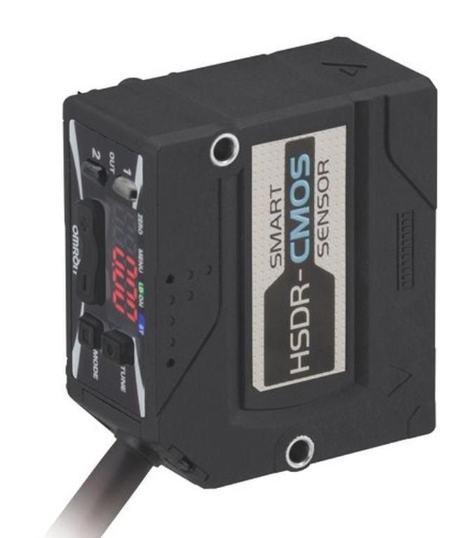 OMRON Laser ZX1-LD100A81 5M CMOS LASER SENSOR, PNP, 100MM, 10-30V OMRON 3441154 ZX1-LD100A81 5M